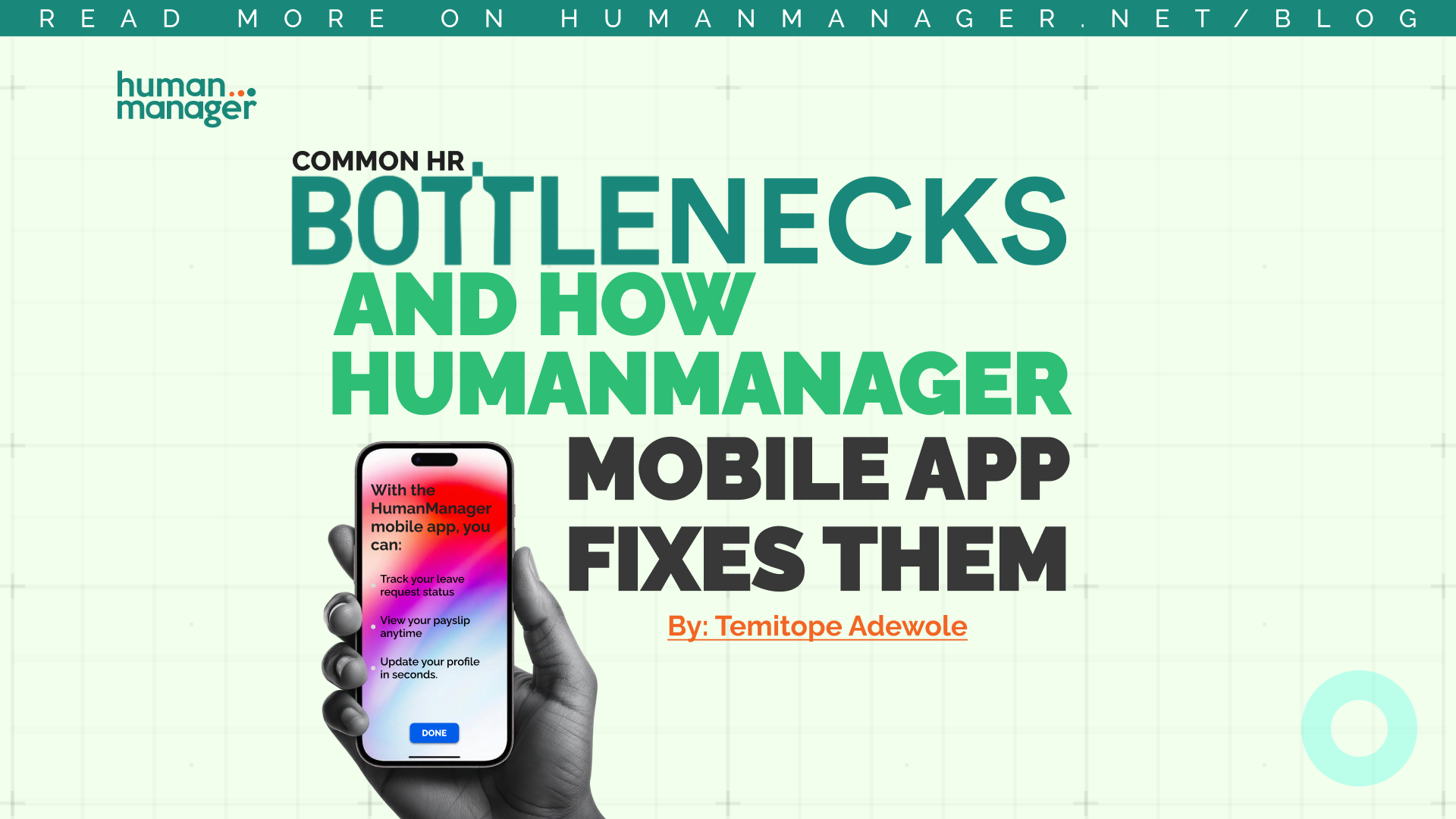 How HumanManager Mobile App Fixes 5 HR Bottlenecks