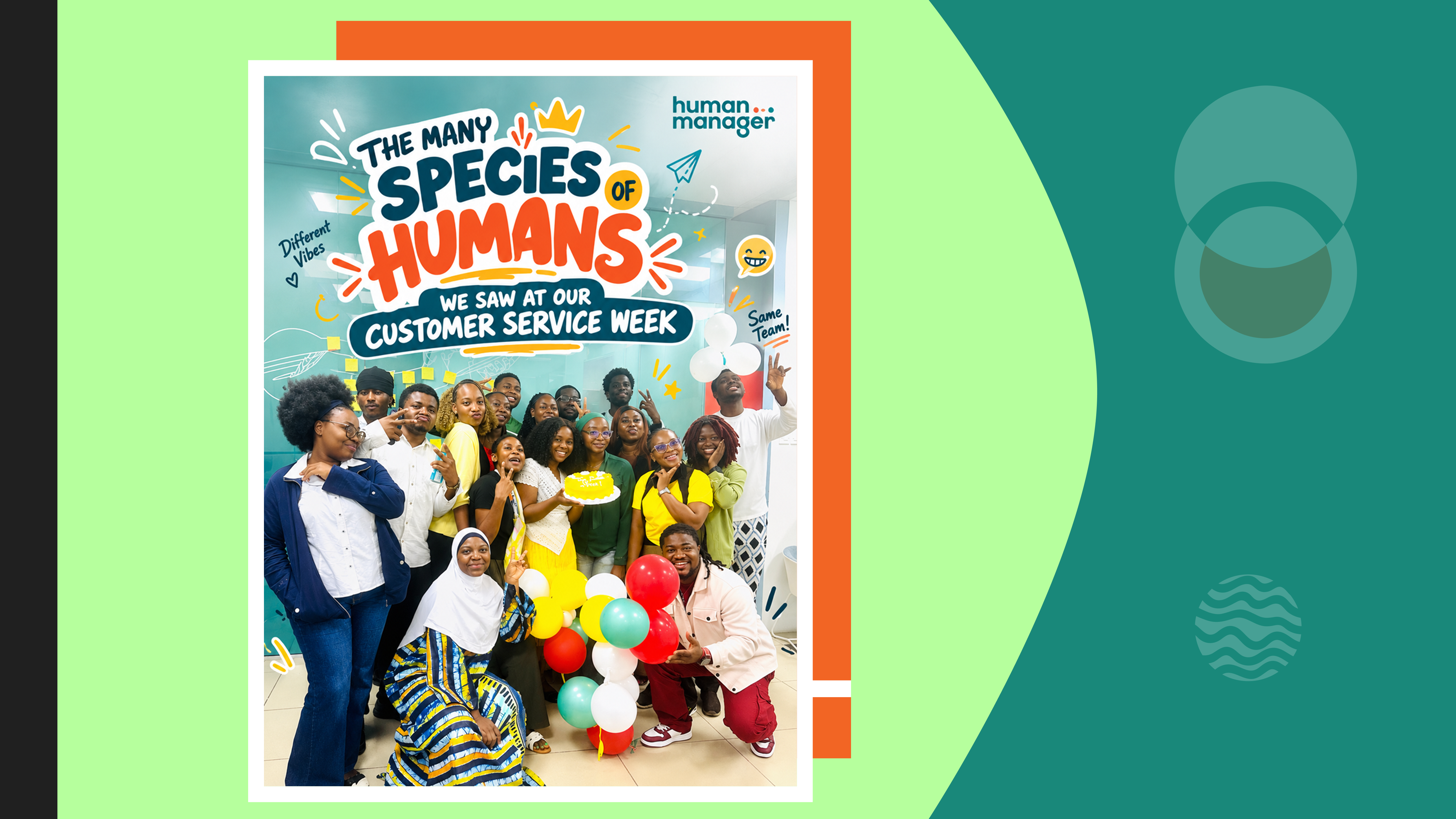 14 Types of People We Saw at HumanManager's Customer Service Week